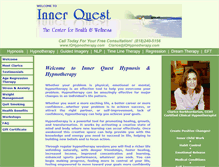 Tablet Screenshot of iqhypnotherapy.com